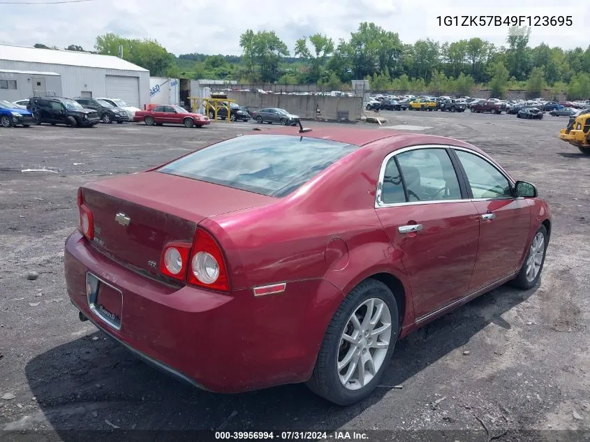 2009 Chevrolet Malibu Ltz VIN: 1G1ZK57B49F123695 Lot: 39956994