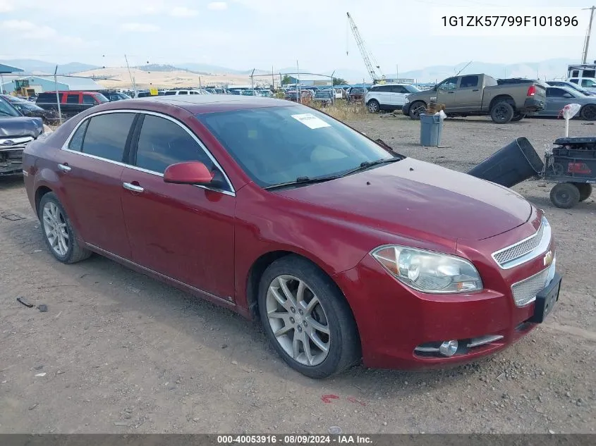 2009 Chevrolet Malibu Ltz VIN: 1G1ZK57799F101896 Lot: 40053916