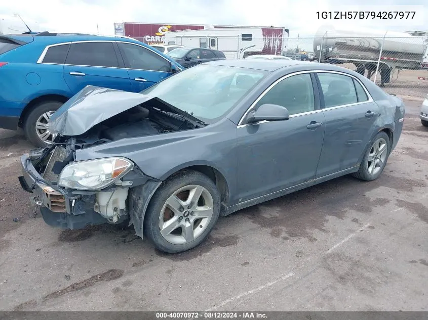 2009 Chevrolet Malibu Lt VIN: 1G1ZH57B794267977 Lot: 40070972