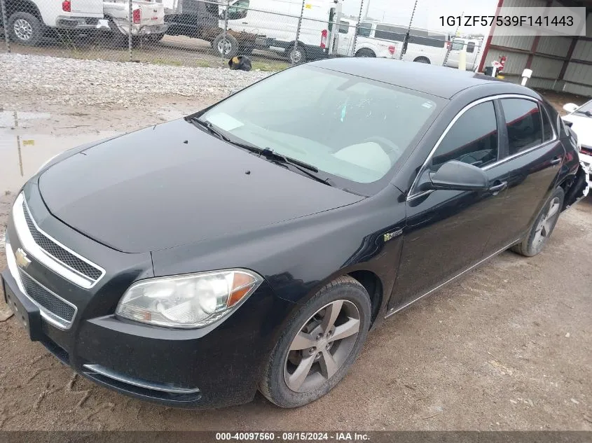 2009 Chevrolet Malibu Hybrid VIN: 1G1ZF57539F141443 Lot: 40097560