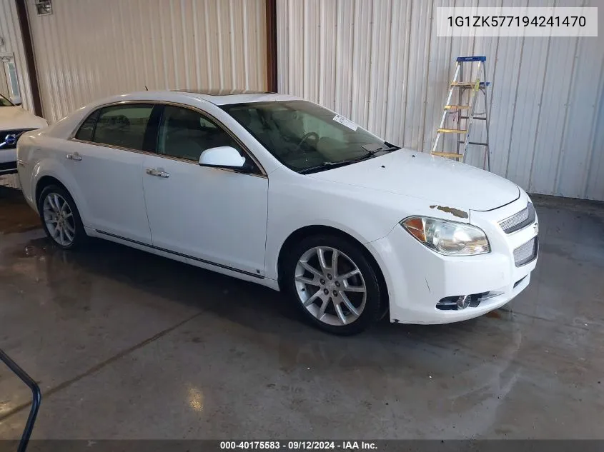 2009 Chevrolet Malibu Ltz VIN: 1G1ZK577194241470 Lot: 40175583