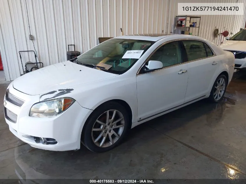 2009 Chevrolet Malibu Ltz VIN: 1G1ZK577194241470 Lot: 40175583