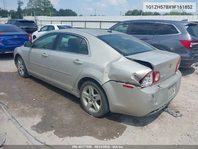 2009 Chevrolet Malibu Lt VIN: 1G1ZH57BX9F161852 Lot: 40177850