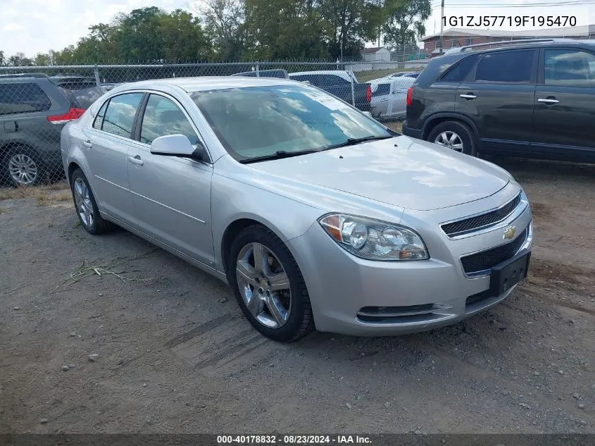 2009 Chevrolet Malibu Lt VIN: 1G1ZJ57719F195470 Lot: 40178832