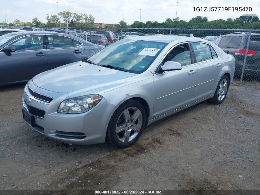 2009 Chevrolet Malibu Lt VIN: 1G1ZJ57719F195470 Lot: 40178832