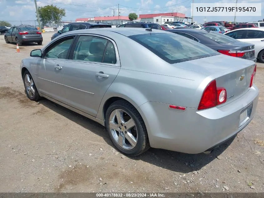 2009 Chevrolet Malibu Lt VIN: 1G1ZJ57719F195470 Lot: 40178832