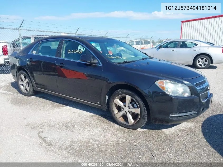 2009 Chevrolet Malibu Lt VIN: 1G1ZJ57B494181014 Lot: 40208420