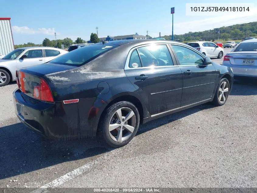 2009 Chevrolet Malibu Lt VIN: 1G1ZJ57B494181014 Lot: 40208420