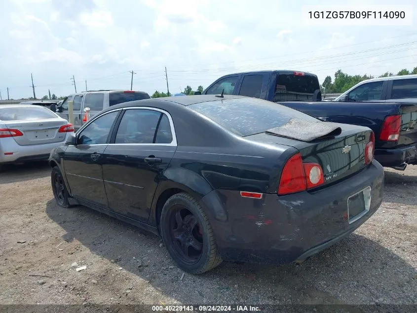 1G1ZG57B09F114090 2009 Chevrolet Malibu Ls