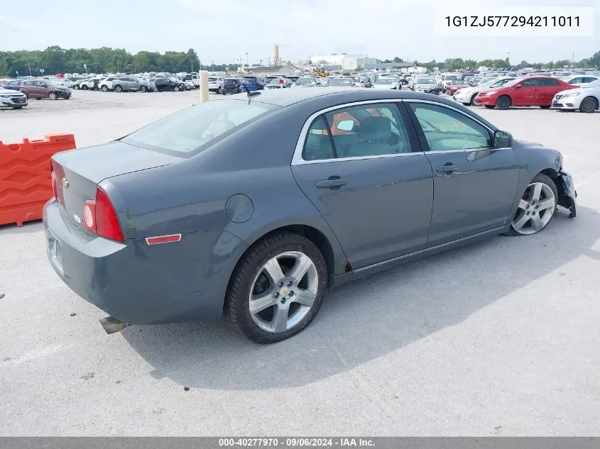 2009 Chevrolet Malibu Lt VIN: 1G1ZJ577294211011 Lot: 40277970