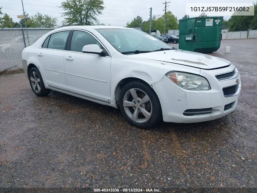 2009 Chevrolet Malibu Lt VIN: 1G1ZJ57B59F216082 Lot: 40313336