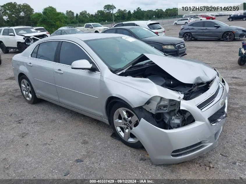 2009 Chevrolet Malibu Lt VIN: 1G1ZH57B29F146259 Lot: 40337429