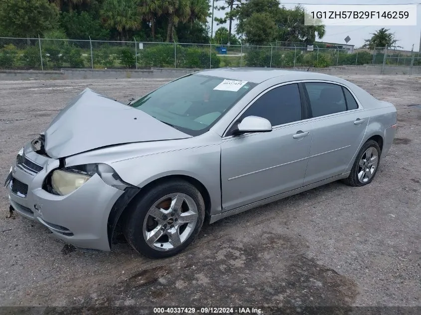 2009 Chevrolet Malibu Lt VIN: 1G1ZH57B29F146259 Lot: 40337429