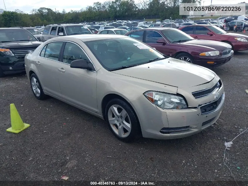 1G1ZG57B69F220236 2009 Chevrolet Malibu Ls