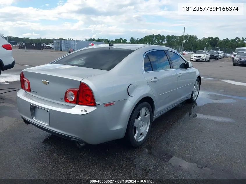 2009 Chevrolet Malibu Lt VIN: 1G1ZJ57739F166374 Lot: 40358527