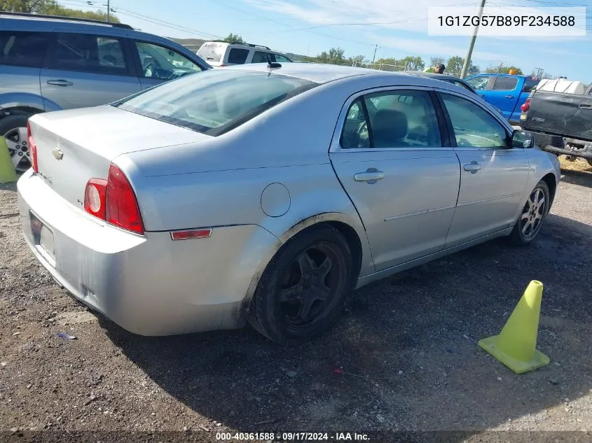 2009 Chevrolet Malibu Ls VIN: 1G1ZG57B89F234588 Lot: 40361588