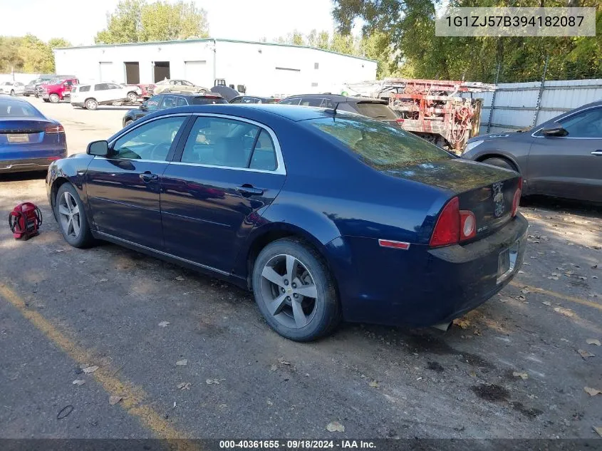 1G1ZJ57B394182087 2009 Chevrolet Malibu 2Lt