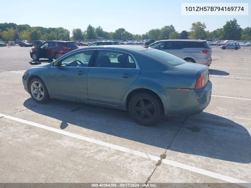 1G1ZH57B794169774 2009 Chevrolet Malibu Lt