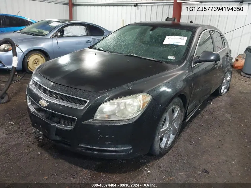 2009 Chevrolet Malibu 2Lt VIN: 1G1ZJ577394194350 Lot: 40374484