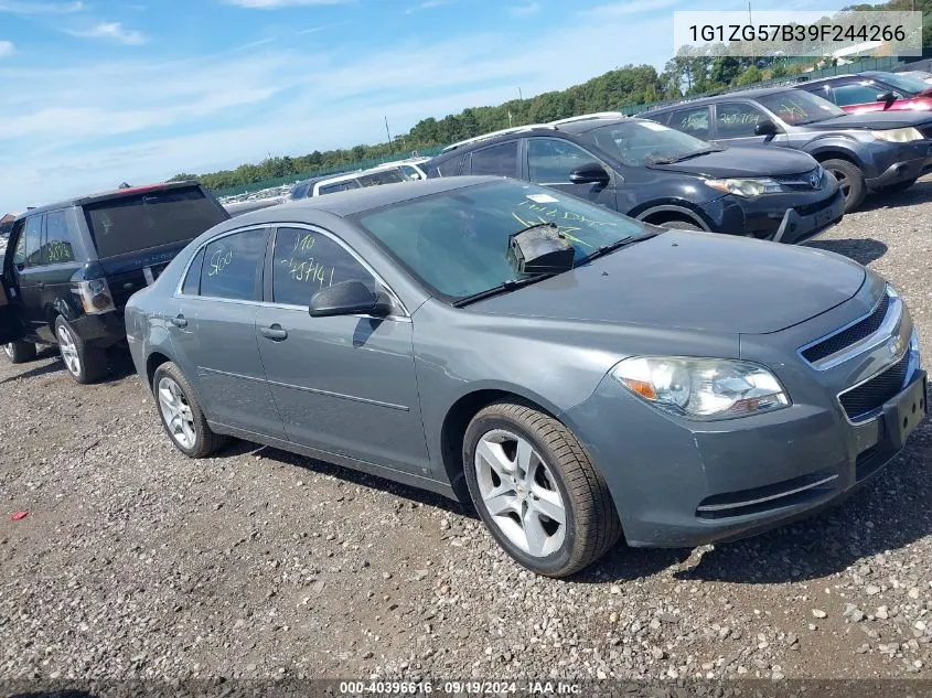 2009 Chevrolet Malibu Ls VIN: 1G1ZG57B39F244266 Lot: 40396616