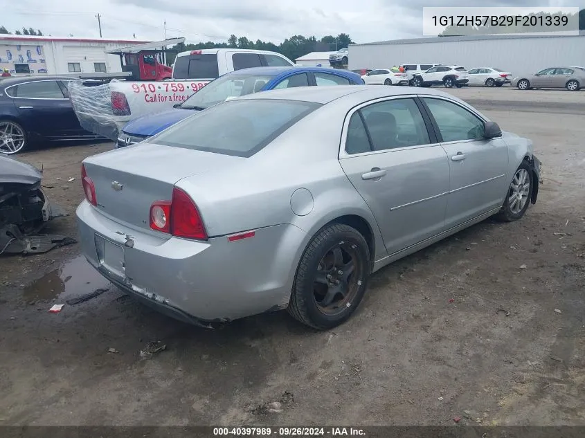 2009 Chevrolet Malibu 1Lt VIN: 1G1ZH57B29F201339 Lot: 40397989