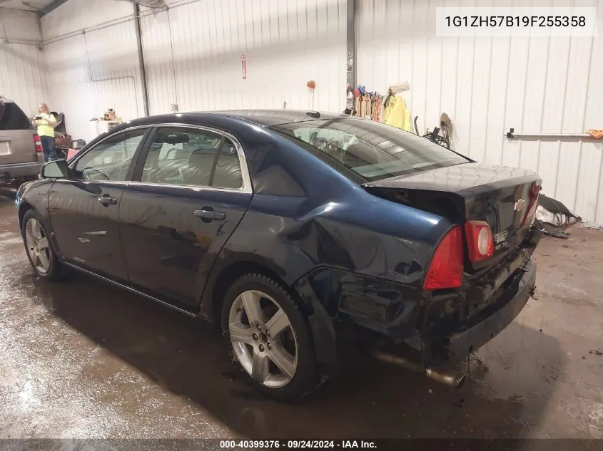 2009 Chevrolet Malibu Lt VIN: 1G1ZH57B19F255358 Lot: 40399376