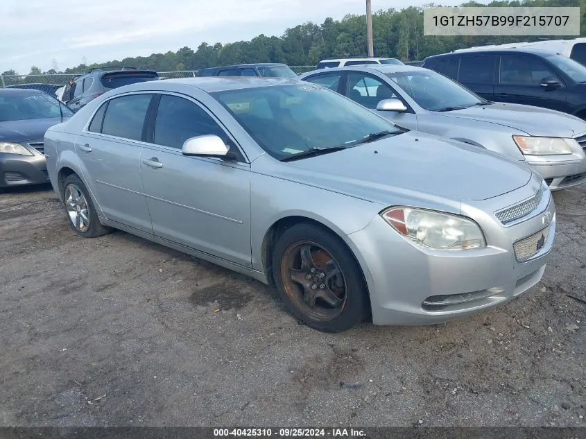 2009 Chevrolet Malibu Lt VIN: 1G1ZH57B99F215707 Lot: 40425310