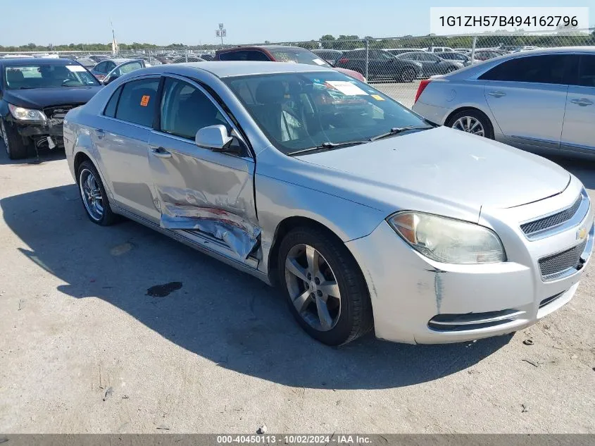 2009 Chevrolet Malibu Lt VIN: 1G1ZH57B494162796 Lot: 40450113