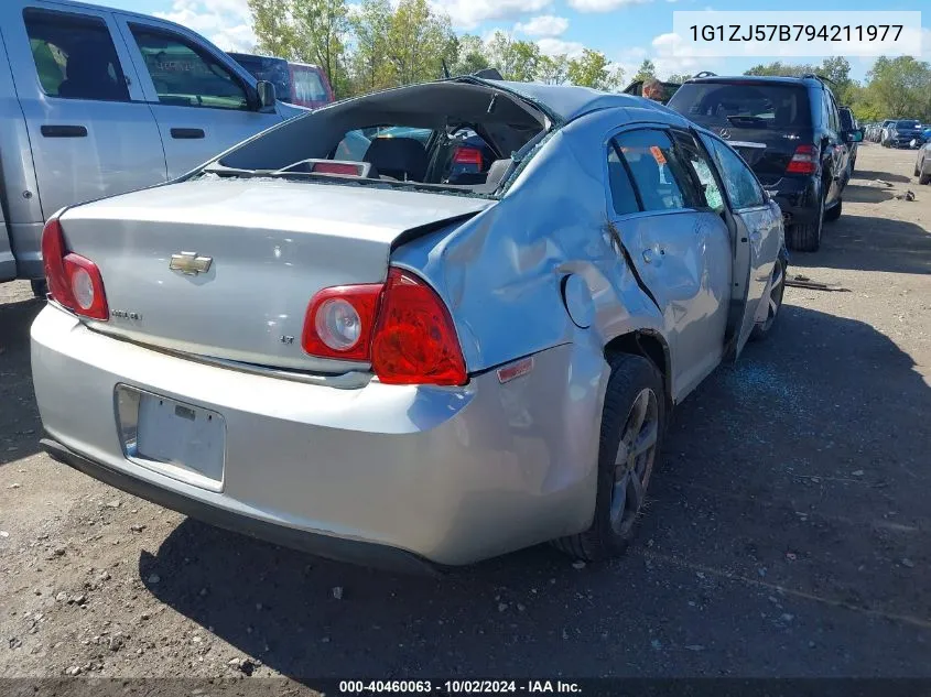 2009 Chevrolet Malibu Lt VIN: 1G1ZJ57B794211977 Lot: 40460063