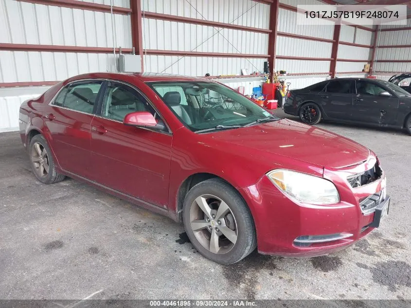 2009 Chevrolet Malibu Lt VIN: 1G1ZJ57B19F248074 Lot: 40461895