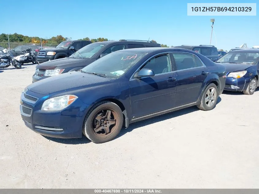 1G1ZH57B694210329 2009 Chevrolet Malibu Lt