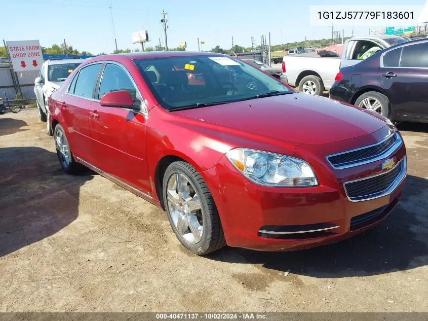 2009 Chevrolet Malibu Lt VIN: 1G1ZJ57779F183601 Lot: 40471137