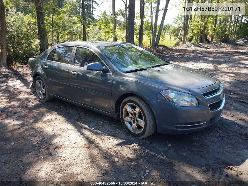 2009 Chevrolet Malibu Lt VIN: 1G1ZH57B89F220171 Lot: 40492566