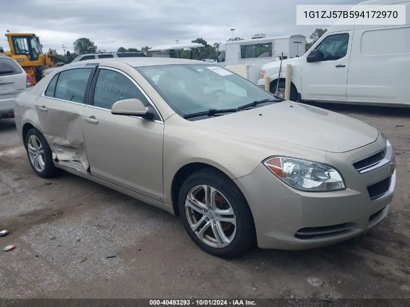 2009 Chevrolet Malibu Lt VIN: 1G1ZJ57B594172970 Lot: 40493293