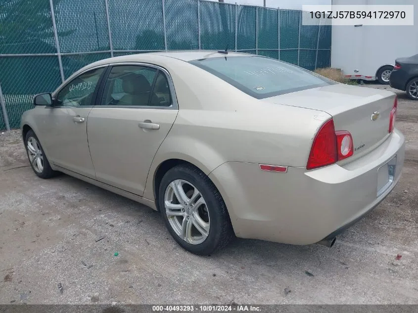 2009 Chevrolet Malibu Lt VIN: 1G1ZJ57B594172970 Lot: 40493293