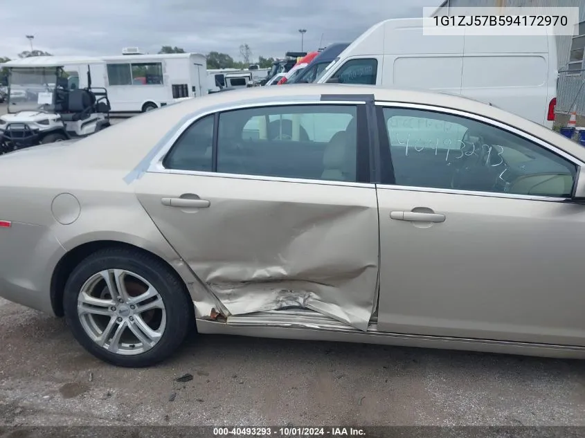 2009 Chevrolet Malibu Lt VIN: 1G1ZJ57B594172970 Lot: 40493293