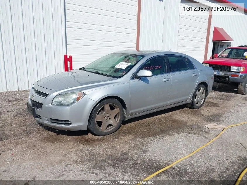 2009 Chevrolet Malibu Lt VIN: 1G1ZJ57779F209761 Lot: 40502808