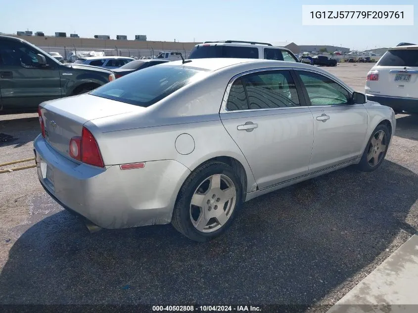 2009 Chevrolet Malibu Lt VIN: 1G1ZJ57779F209761 Lot: 40502808