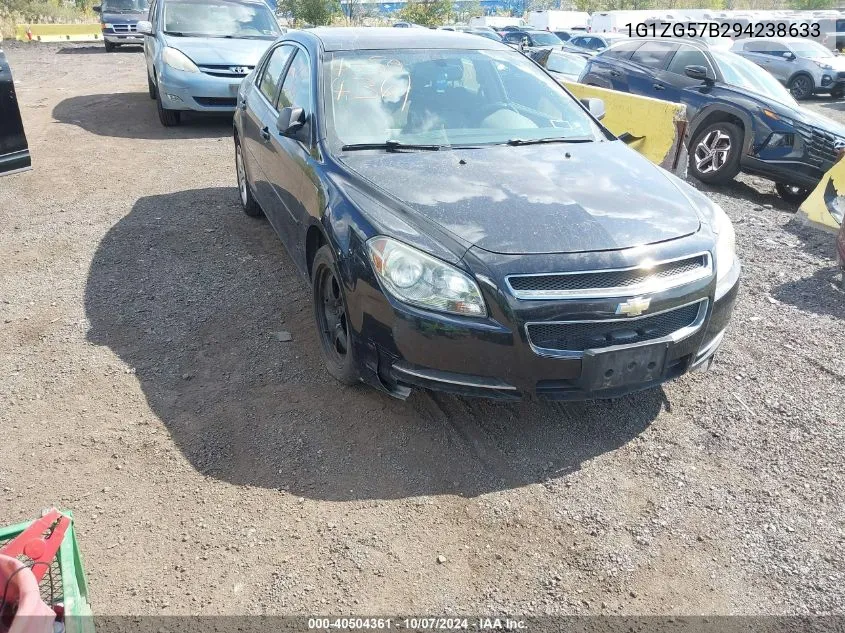 2009 Chevrolet Malibu Ls VIN: 1G1ZG57B294238633 Lot: 40504361