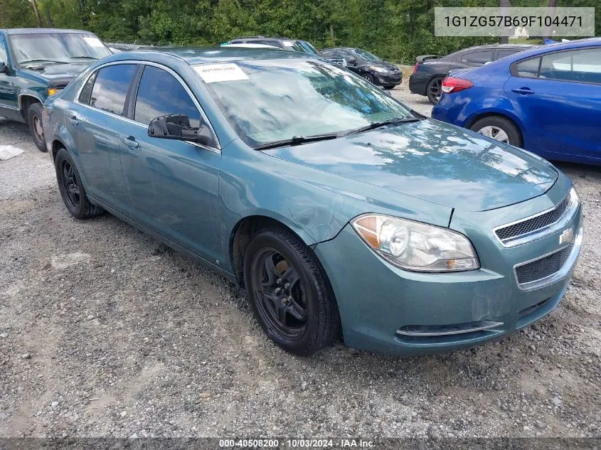 1G1ZG57B69F104471 2009 Chevrolet Malibu Ls