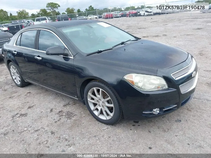 1G1ZK57B19F190478 2009 Chevrolet Malibu Ltz