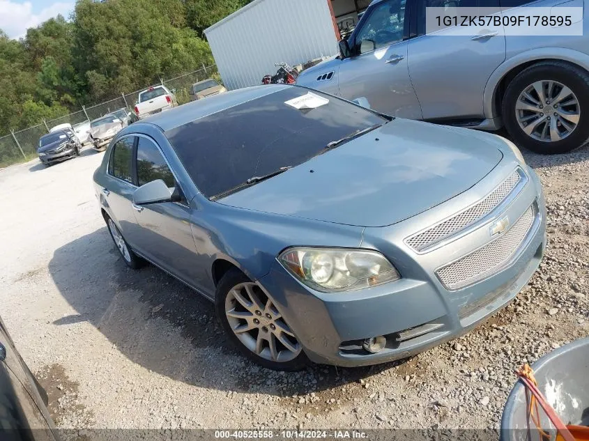 2009 Chevrolet Malibu Ltz VIN: 1G1ZK57B09F178595 Lot: 40525558