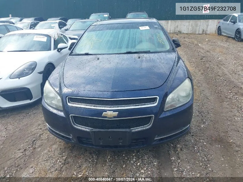 2009 Chevrolet Malibu Ls VIN: 1G1ZG57B49F232708 Lot: 40540567