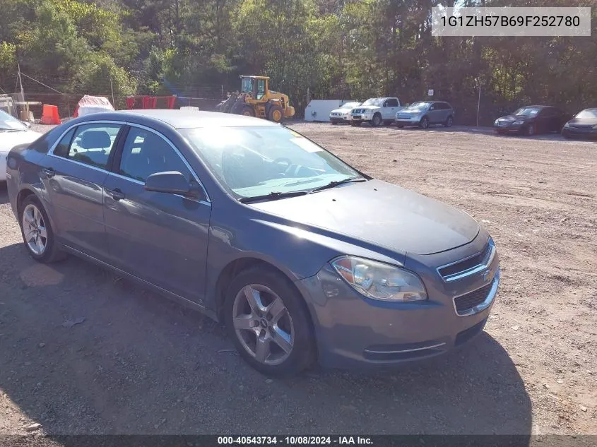 2009 Chevrolet Malibu Lt VIN: 1G1ZH57B69F252780 Lot: 40543734