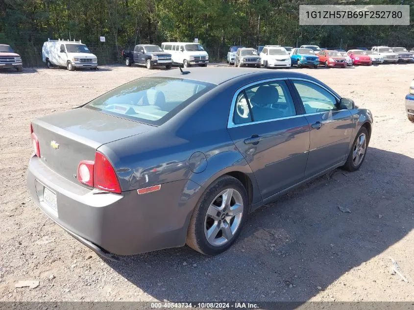 2009 Chevrolet Malibu Lt VIN: 1G1ZH57B69F252780 Lot: 40543734