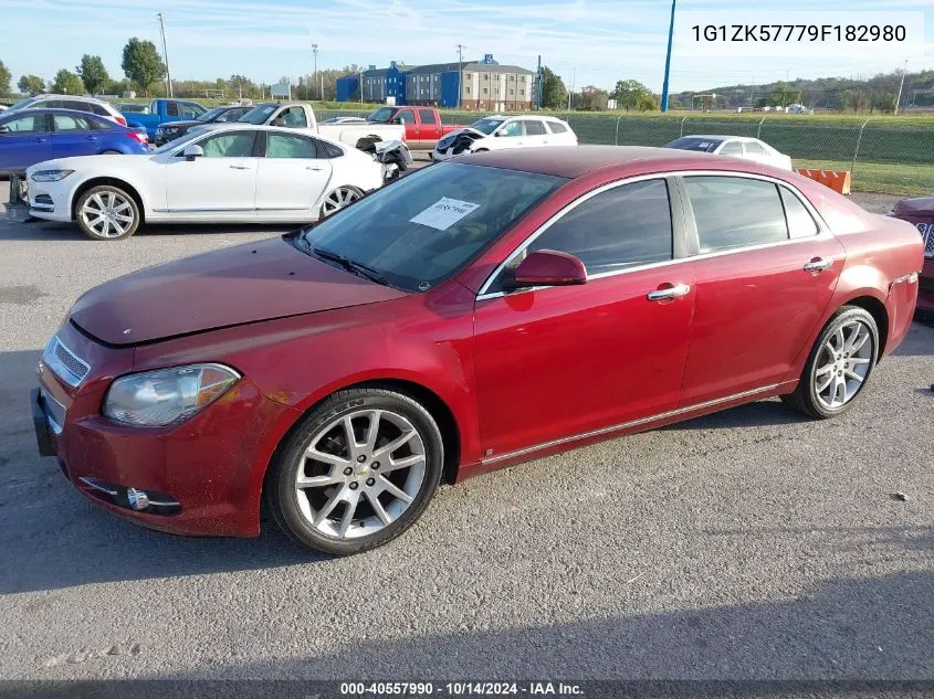 2009 Chevrolet Malibu Ltz VIN: 1G1ZK57779F182980 Lot: 40557990