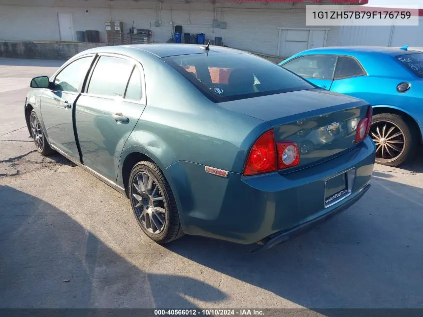 1G1ZH57B79F176759 2009 Chevrolet Malibu Lt