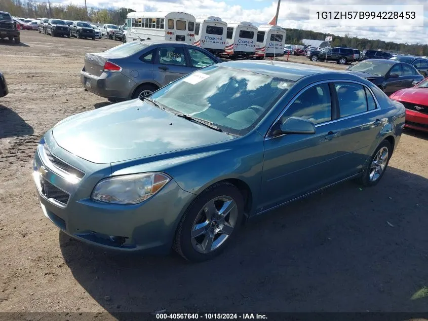 2009 Chevrolet Malibu Lt VIN: 1G1ZH57B994228453 Lot: 40567640