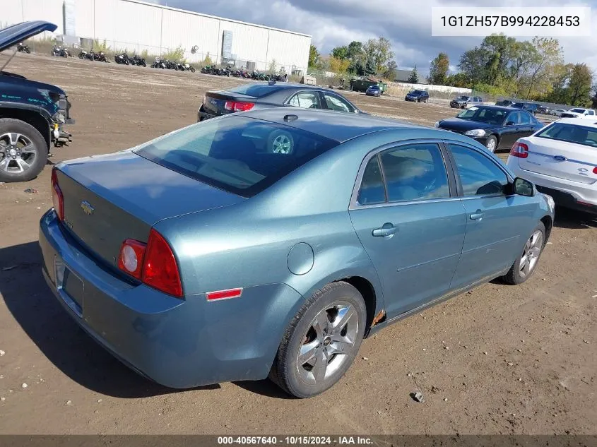 2009 Chevrolet Malibu Lt VIN: 1G1ZH57B994228453 Lot: 40567640