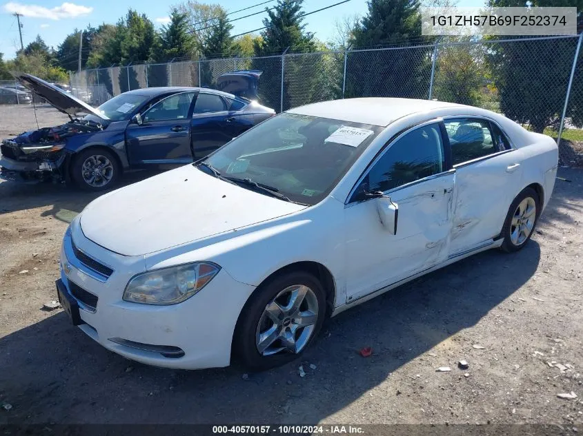 2009 Chevrolet Malibu Lt VIN: 1G1ZH57B69F252374 Lot: 40570157